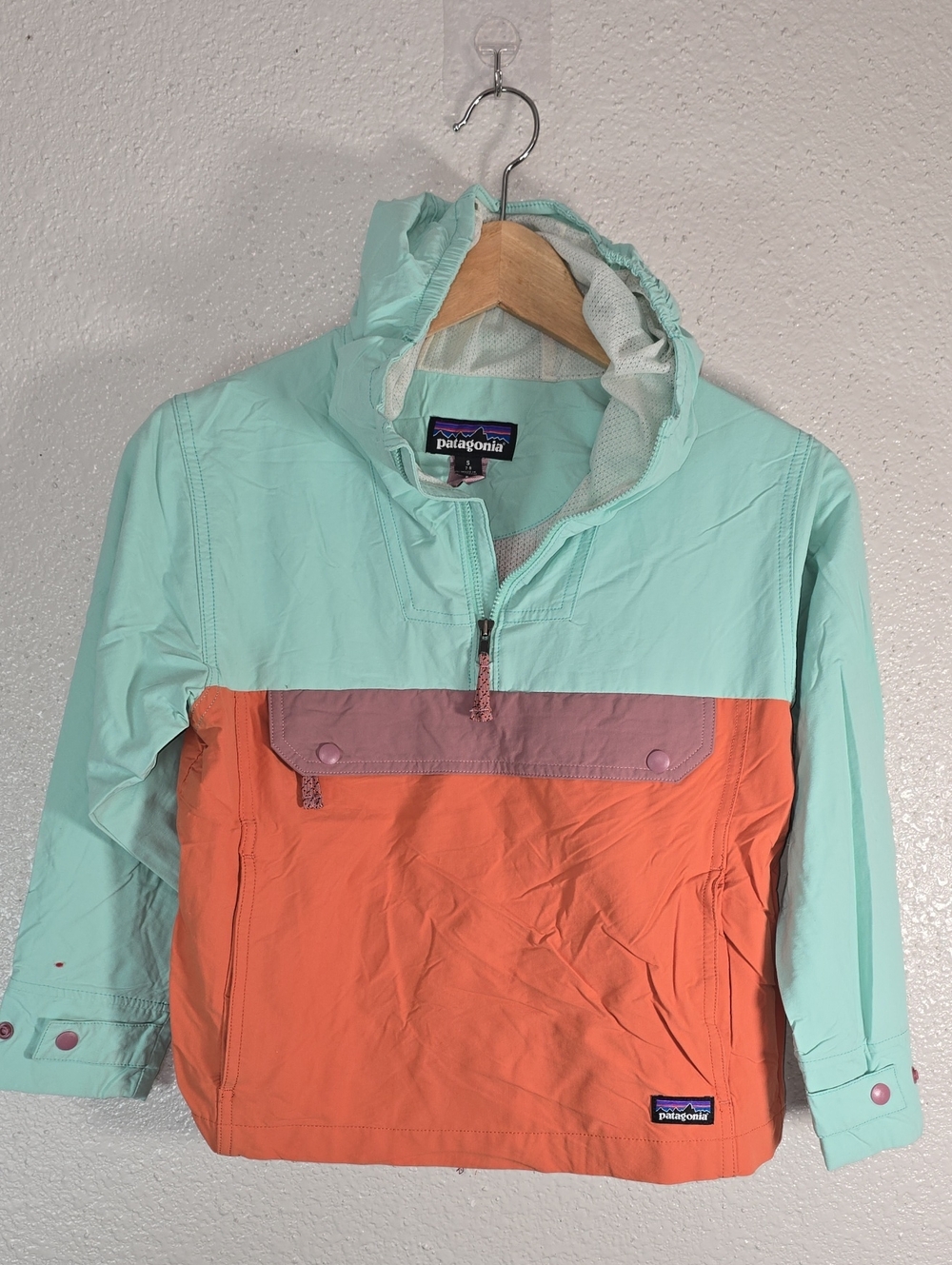 Patagonia Mint Green Lightweight Utility Jacket